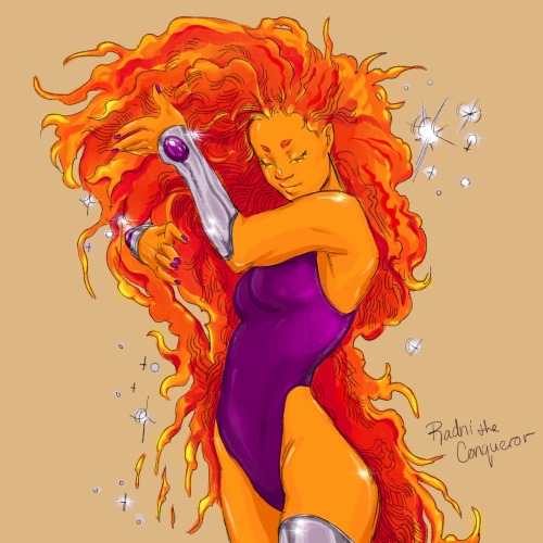 radni-the-conqueror:A recurring superheroine that I admire with all my childhood love must be Starfi