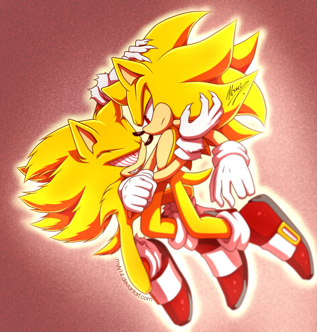 Fleetway Super Sonic FANART 💛 #fyp #foryou #foryoupage #fleetwaysupe