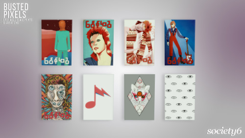 EP01 Get To Work Bowie Prints
G’day, here is a small collection of David Bowie Prints from the Get To Work Pack from Society6.
• YOU NEED GET TO WORK EXPANSION PACK
• Non Default
• 8 Variations
• Custom Thumbs
• Play Tested
If you have any problems...