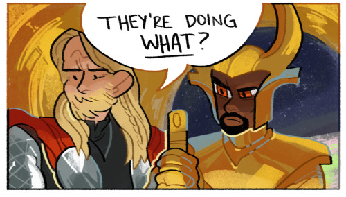 lousysharkbutt: you leave the midgardians alone for TEN MINUTES IF YOU’RE SEEING THIS IVE LEFT