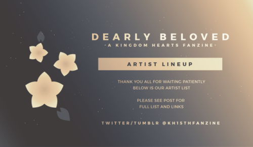 kh15thfanzine: Here are our Featured Artists and Writers! AndernellAnneliese MakAleikatsAlexalexenAl