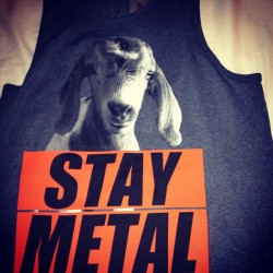 sinister-samwell:  New tank top. 👍#staymetal. #metal #hottopic #missmayi #friday