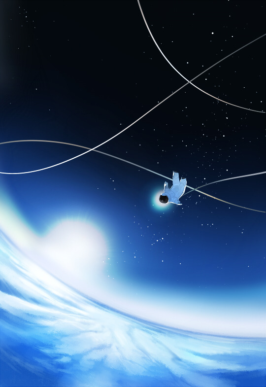 intindra: Once upon a time, I used to make art about an astronaut and his best friend