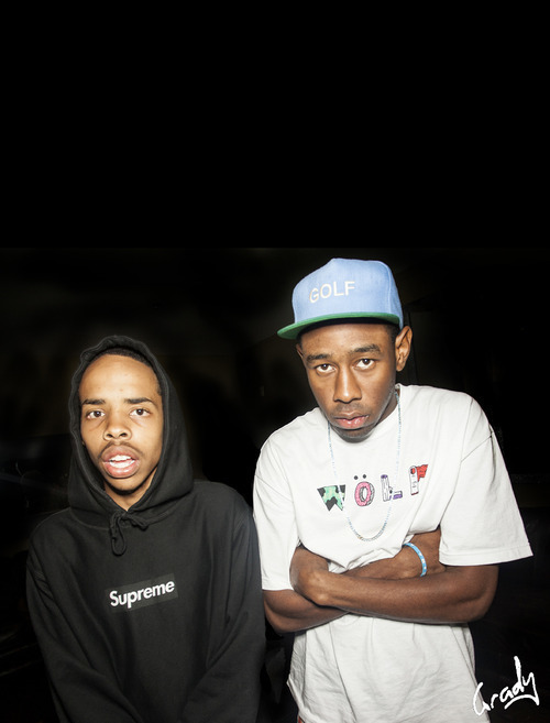 blacc-fridayy:  oceavns:  ᴏᴄᴇᴀᴠɴs  Tyler &amp; Earl 