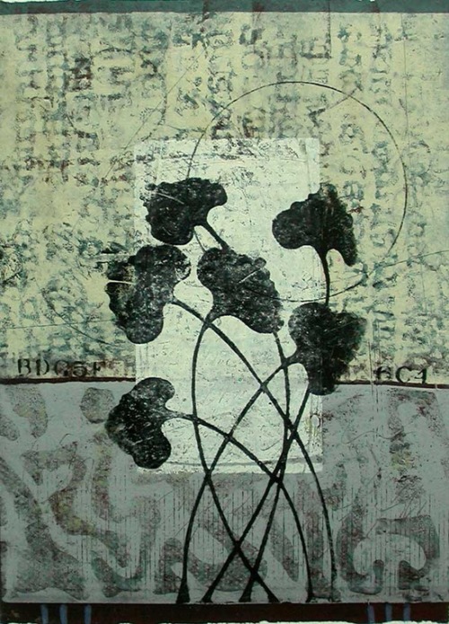 aneleh:
“ Infused with Grace, monotype by Anne Moore
”