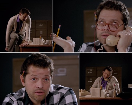 Misha Collins on Supernatural Parody and Supernatural Parody 2  by @thehillywoodshow