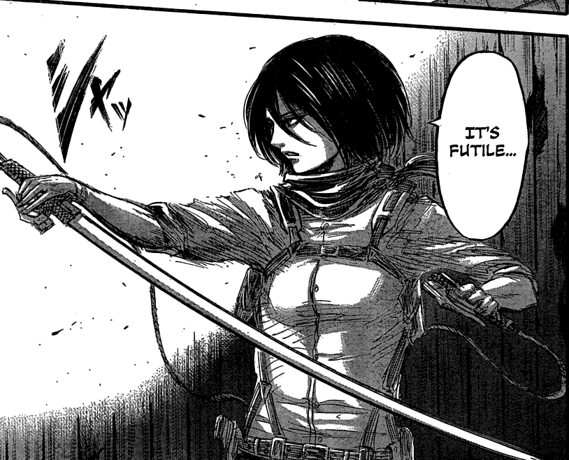 erincaine3:   Mikasa Ackerman Forearm Fandom, sign up here. 