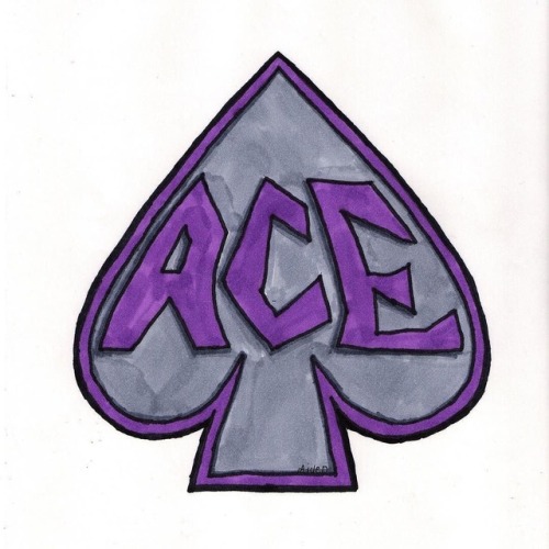 Another ace pride ace. This time with markers.