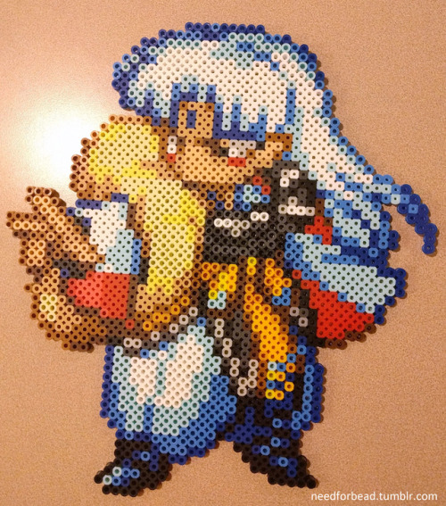 Inuyasha:  SesshomaruInuyasha was written by Rumiko Takahashi.For more perler bead designs check out