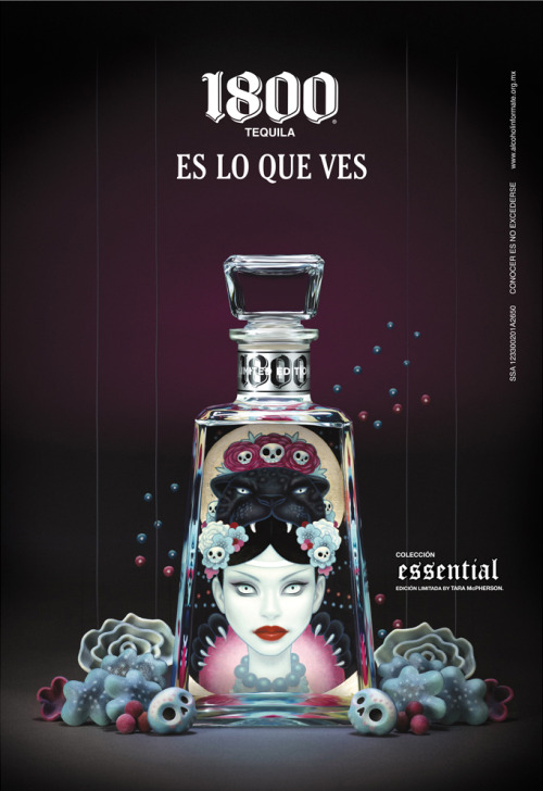agencianonimo:  Colección Essential / Tequila 1800
