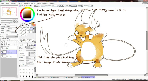 Sai watercolor tutorial Because some people asked me to make one… Sorry for the bad quality a