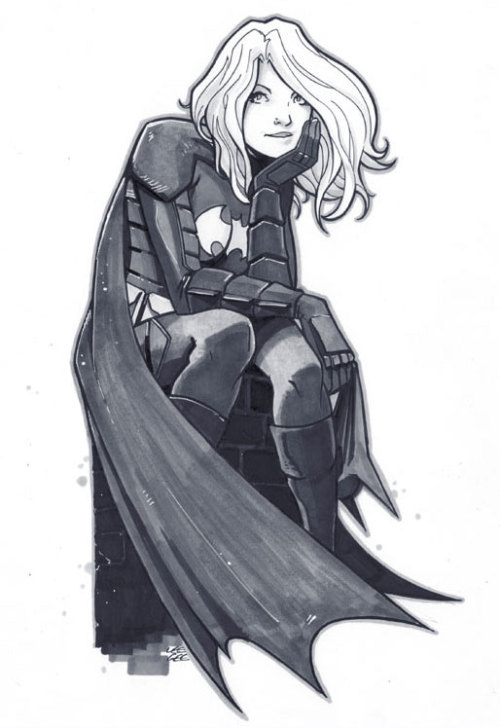 angelophile:  Batgirl sketches by Lee Garbett. (Source)