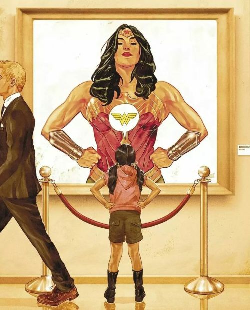 Reposted from @filipepian Representatividade em uma imagem. Arte do mestre @mitchgerads#wonderwoma