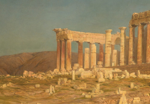 acrosscenturiesandgenerations:▪The Parthenon.Artist: Frederic Edwin Church (American, Hartford, Conn
