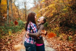 singingwithcagedbirds:  My cute friends getting engaged, pregnant, and this week welcoming their daughter Sophie into the world.  Dupla maternidade 😍