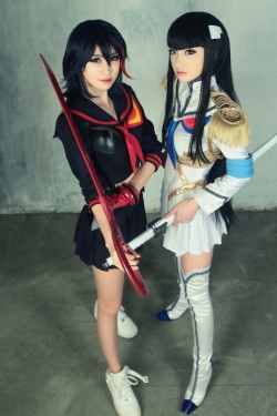 cosplayandanimes:  Ryuko Matoi and Satsuki