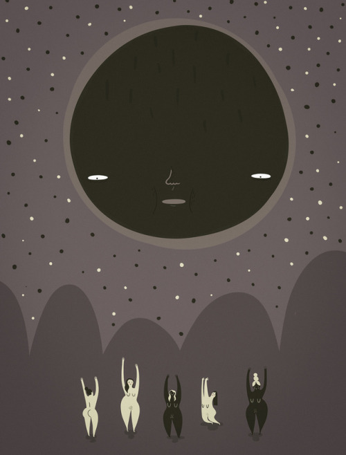 ghoulnextdoor - the moon and her women. | sarahgoodreau