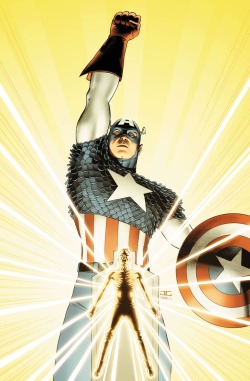 Xombiedirge:  Captain America Covers By John Cassaday