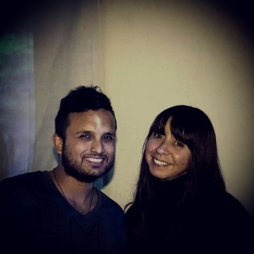 Con mi @clauandreauribe en #Room91 #underground #techno #minimal #NicePeopleDancingToGoodTechnoMusic