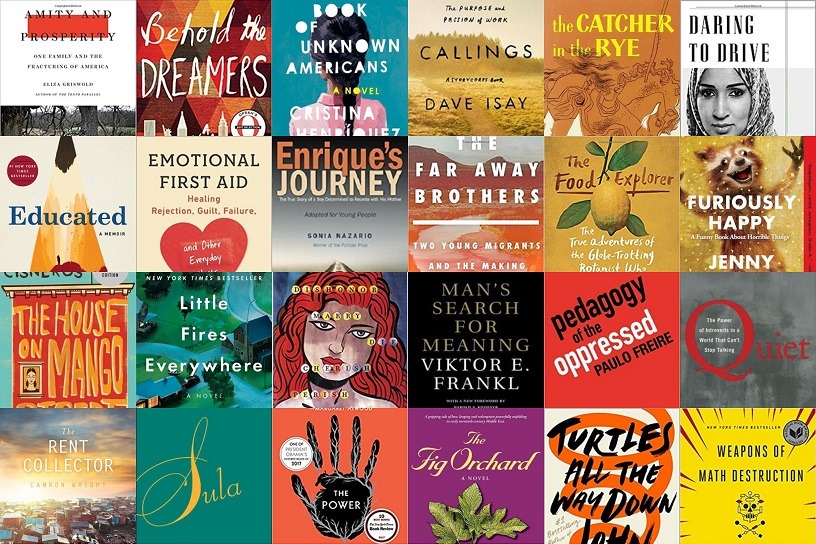 Here are the 24 books nominated for 2019-2020. The committee will pick a handful of finalists in fall, and a winner in January 2019. Details about the books at...