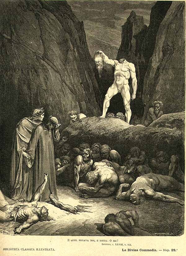 Seja Nenhum De Vocês Ultrajante-Picture É Da Visão Do Inferno Por Dante  Alighieri, Edição Popular, Publicada Em 1892, Londres-Inglaterra. Ilustração  Por Gustave Dore Foto Royalty Free, Gravuras, Imagens e Banco de  fotografias.