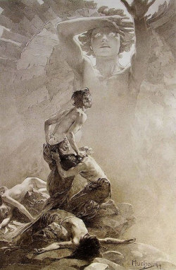 silenceforthesoul: Alphonse Mucha - Le Pater, 1899 on Flickr. 