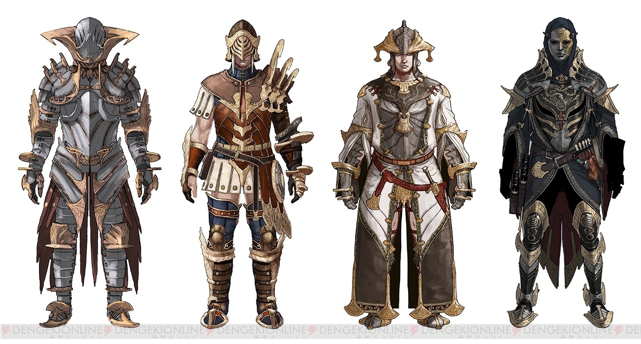 Dragon S Dogma Online Armour And Weapon Designs 100 The Time