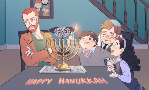 mirrorshards: happy first eve of hanukkah! i’m totally not late