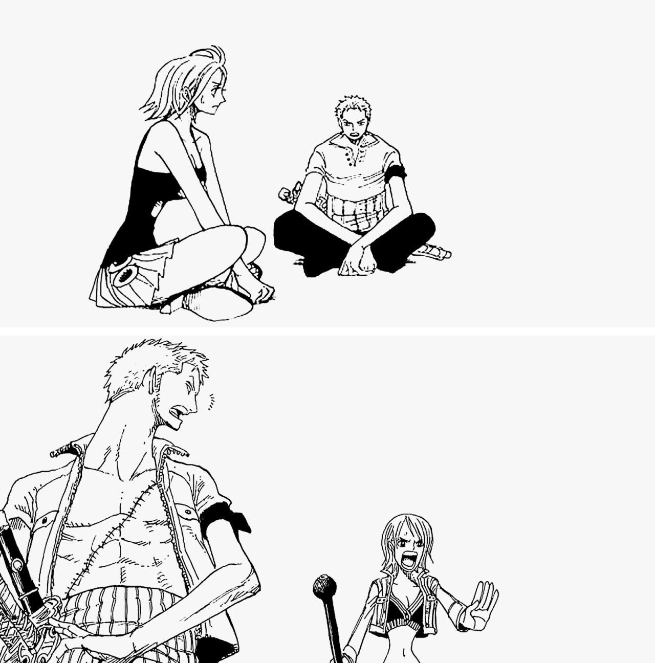 Zoro Understands Luffy Zoro And Nami Throughout The Years Requested By