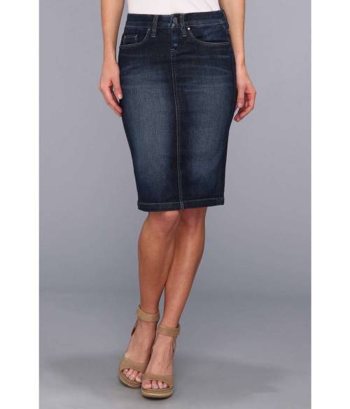 Denim Pencil Skirt in Denim BlueHeart it on Wantering and get an alert when it goes on sale.