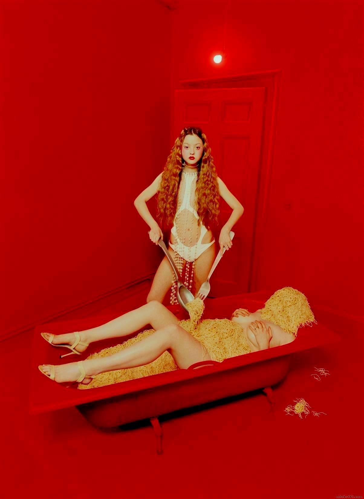 edithshead:  Devon Aoki by David Lachapelle, 1998