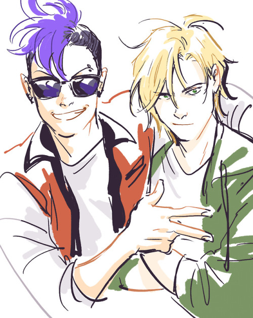 temariart:BANANA FISH sketches!