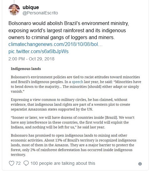 ThreadLinks:Repórter Top: confronto entre índios e produtores rurais deixa dois balead