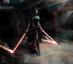 solidsmax:  Asajj Ventress by Bryan Flynn