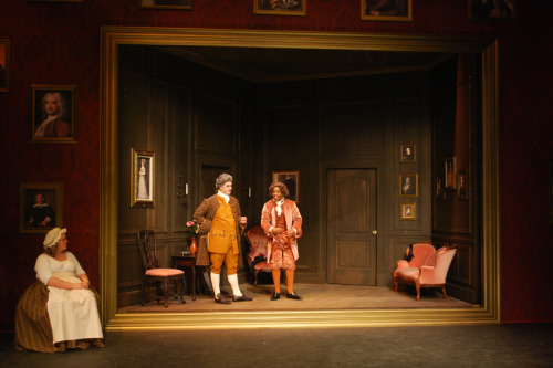 The School for Scandal. Charlie Calvert.College of Charleston Theatre. 