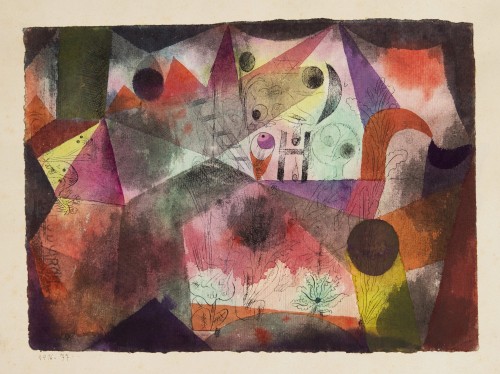 Paul Klee1879-1940 <Mit dem H> (<With the H>), 1916  Watercolour and pen and ink on pape