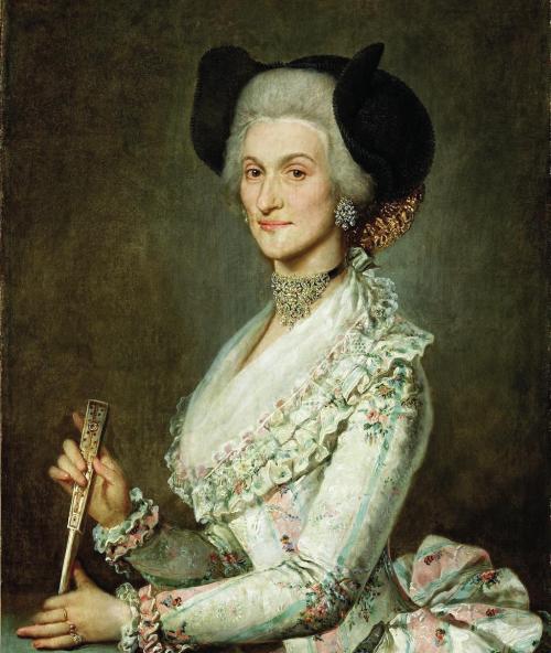 jeannepompadour:Portrait of a woman from Salzburg by Barbara Krafft, 1795