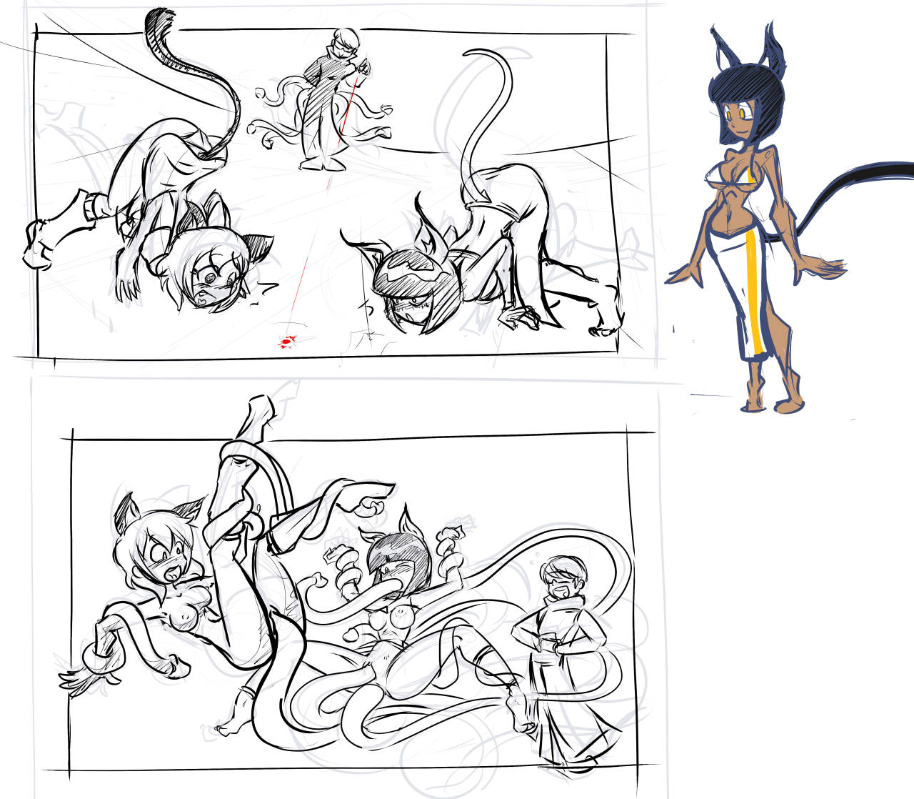 dahsdahs:  Fun time,  work done to KnightSnipe and Nathyneko 
