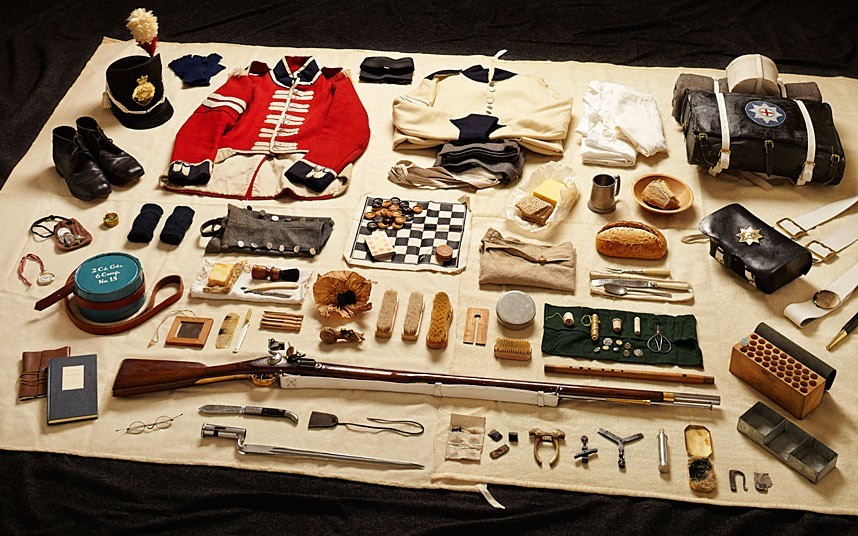 gunrunnerhell:  Gear through the ages… A very interesting look at how the equipment