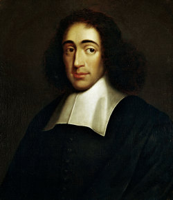 fuckyeahhistorycrushes:  This soulful Sephardic hottie is Baruch Spinoza (24 November 1632 – 21 February 1677). Great philosopher whose free thinking earned him a Cherem (excommunication from Judaism) by age 23. While I don’t subscribe to all his