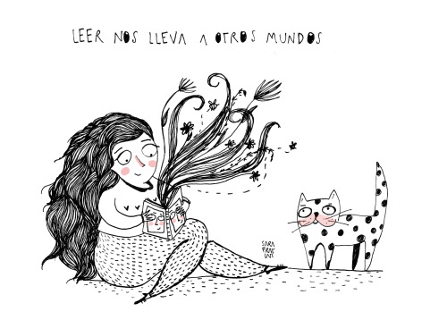 sarafratini:  Leer nos lleva a otros mundos. ¿Qué libro estás leyendo?  We go to other worlds when we read. Which book are you reading now? 
