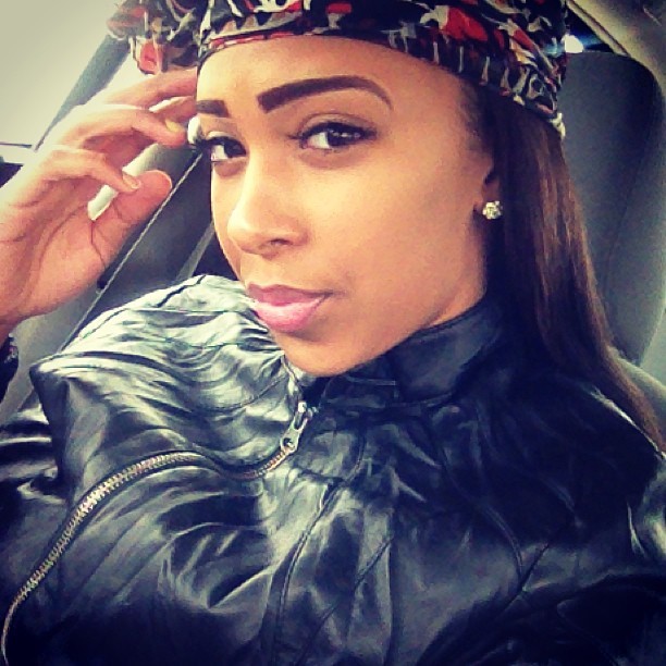 tru-lex:  Riding round real ratchet with this scarf on my head.  Still look beautiful