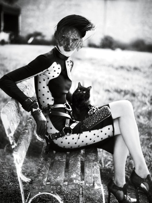 Candice Swanepoel by Mert Alas and Marcus Piggott for the September 2011 issue of Interview magazine