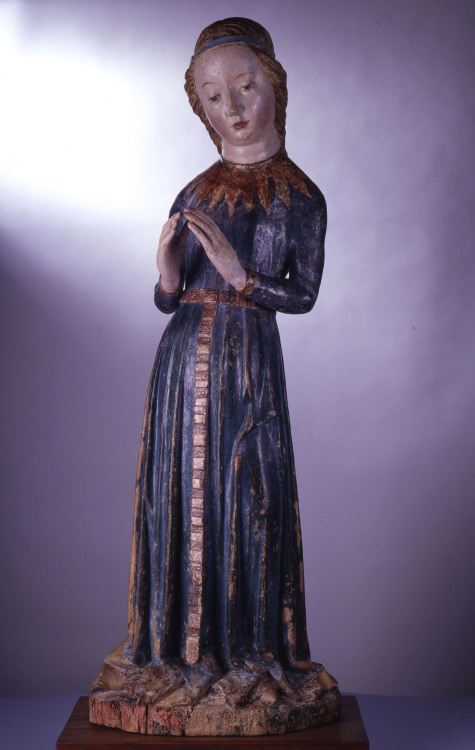 Statuette of the Virgin Mary by Maria als Tempeljungfrau Hans von Judenburg from Tyrol, 1430-40