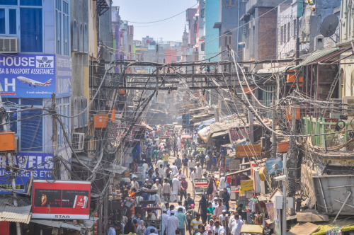 ararat-always:  monkeyandpumpkin:  Street Life in India Chandni Chowk, New Delhi, India  Goin home o