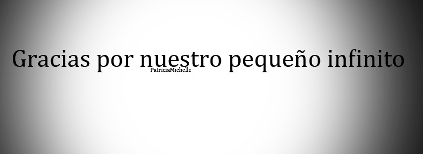 pmjdirectioner:  ”Gracias por nuestro pequeño infinito” -Hazel Grace. Bajo La