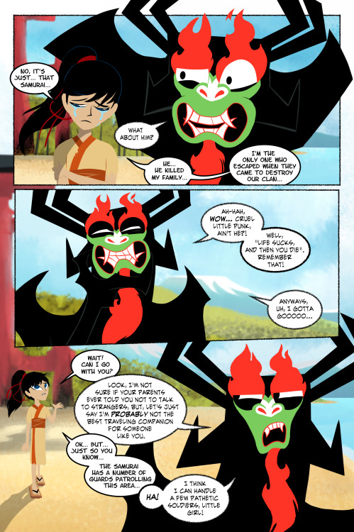 Here is the “Master of darkness” comics PART IV - just to remind you where the story has