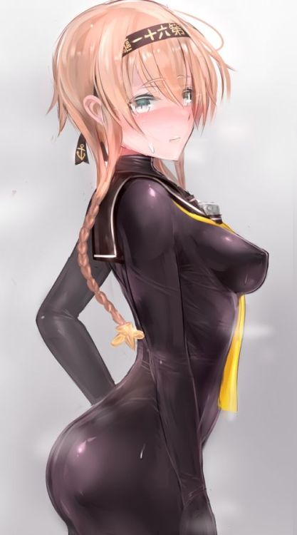 【二次・ZIP】スケベボディを堪能したい艦これ照月ちゃんの可愛い画像まとめ | 桃色虹画像 -二次元萌え画像エロ画像まとめ-