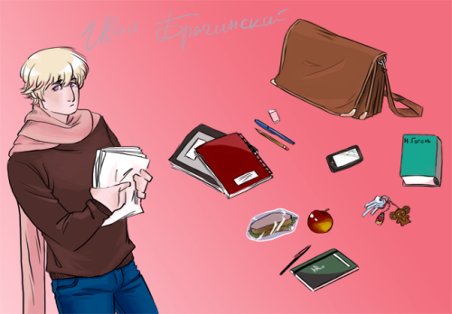 humblerumble: I’ve wanted to do of these ‘what’s in my bag’ thing a while now and decided to use Al