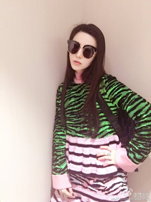 fyfanbingbing: Fan BingBing in KENZO x H&amp;M